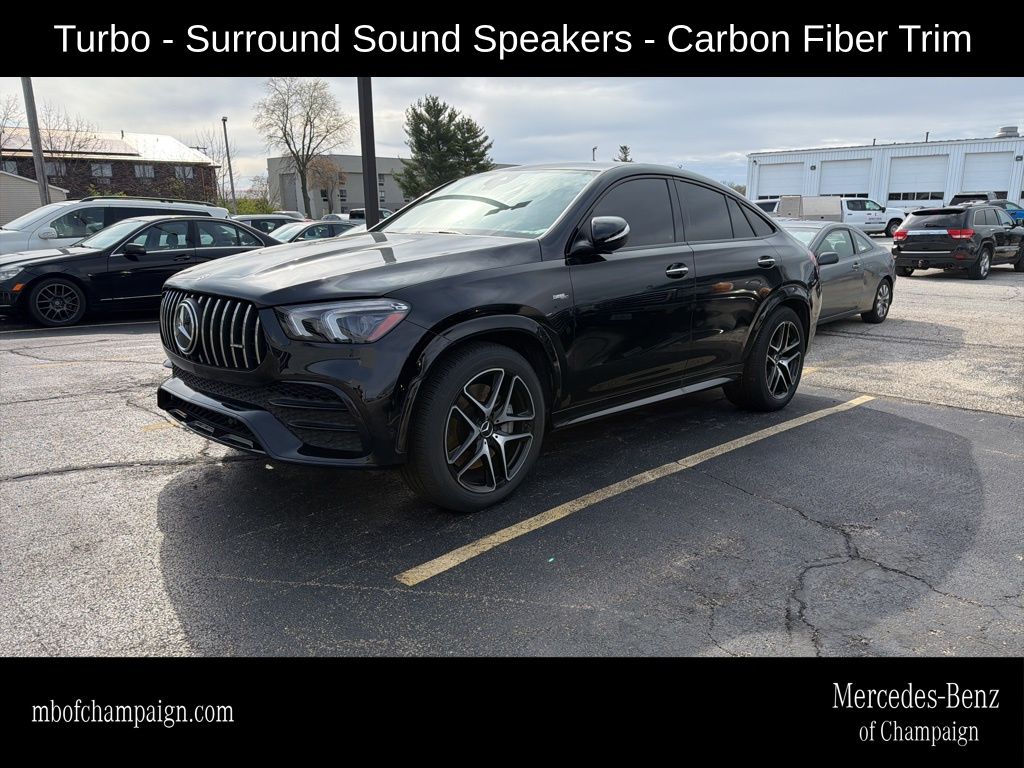 Black 2022 Mercedes-Benz GLE AMG GLE 53 Coupe 4MATIC+ Coupe All-Wheel Drive 9-Speed Automatic
