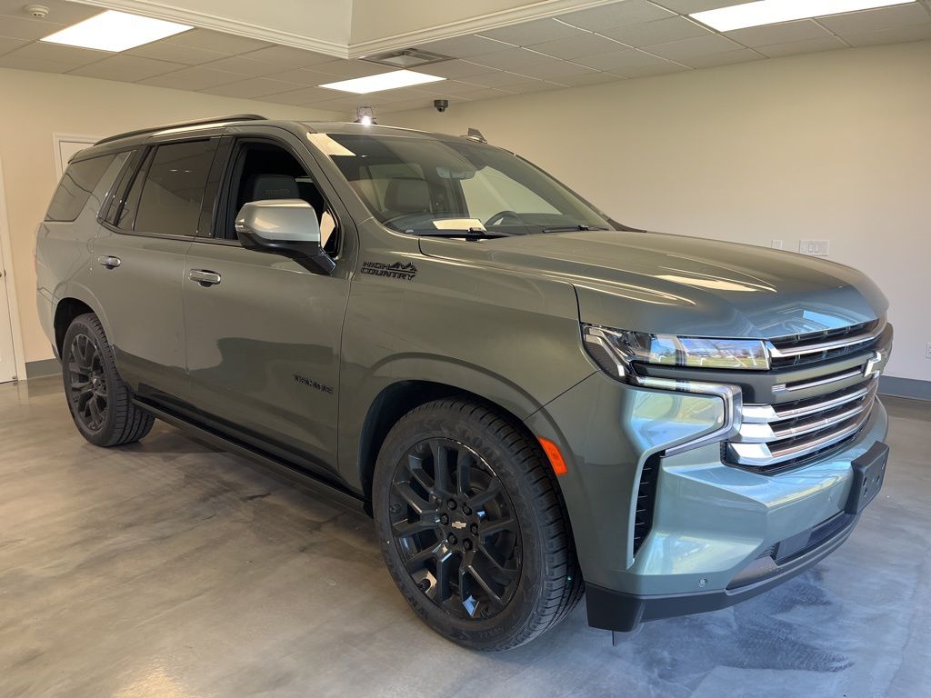 Silver Sage Metallic 2023 Chevrolet Tahoe High Country 4WD SUV / Crossover Four-Wheel Drive