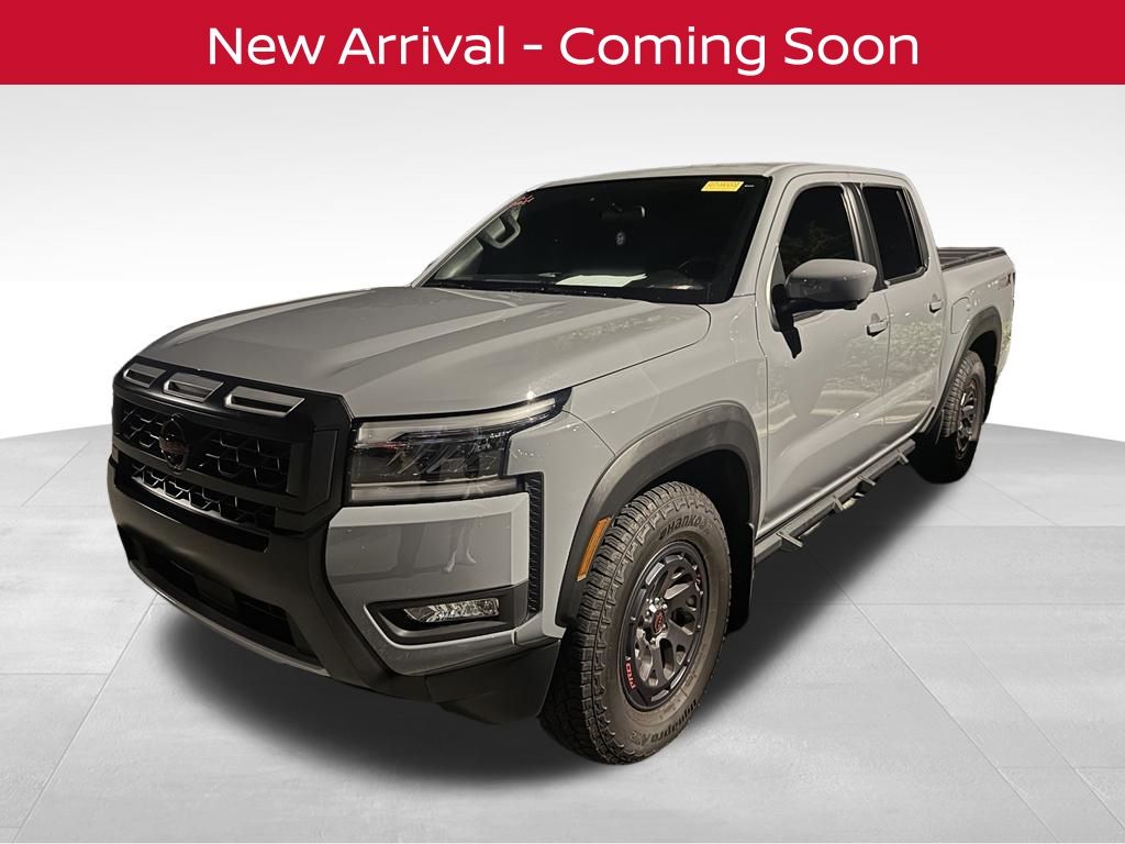 Boulder Gray Pearl 2025 Nissan Frontier Pickup Truck 4X2 9-Speed Automatic Overdrive