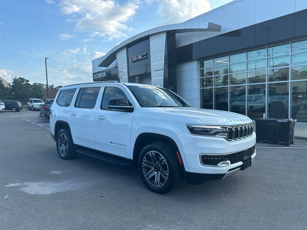 Bright White Clearcoat 2024 Jeep Wagoneer SUV / Crossover 4X2 8-Speed Automatic
