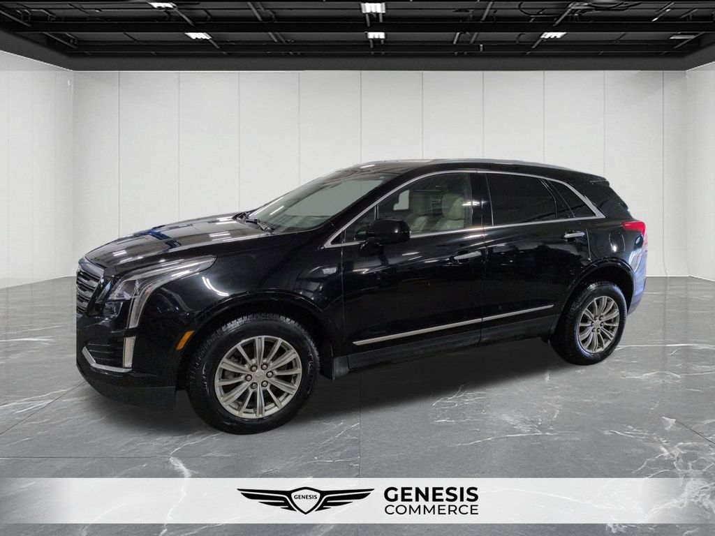 Stellar Black Metallic 2017 Cadillac XT5 Luxury AWD SUV / Crossover Four-Wheel Drive 8-Speed Automatic