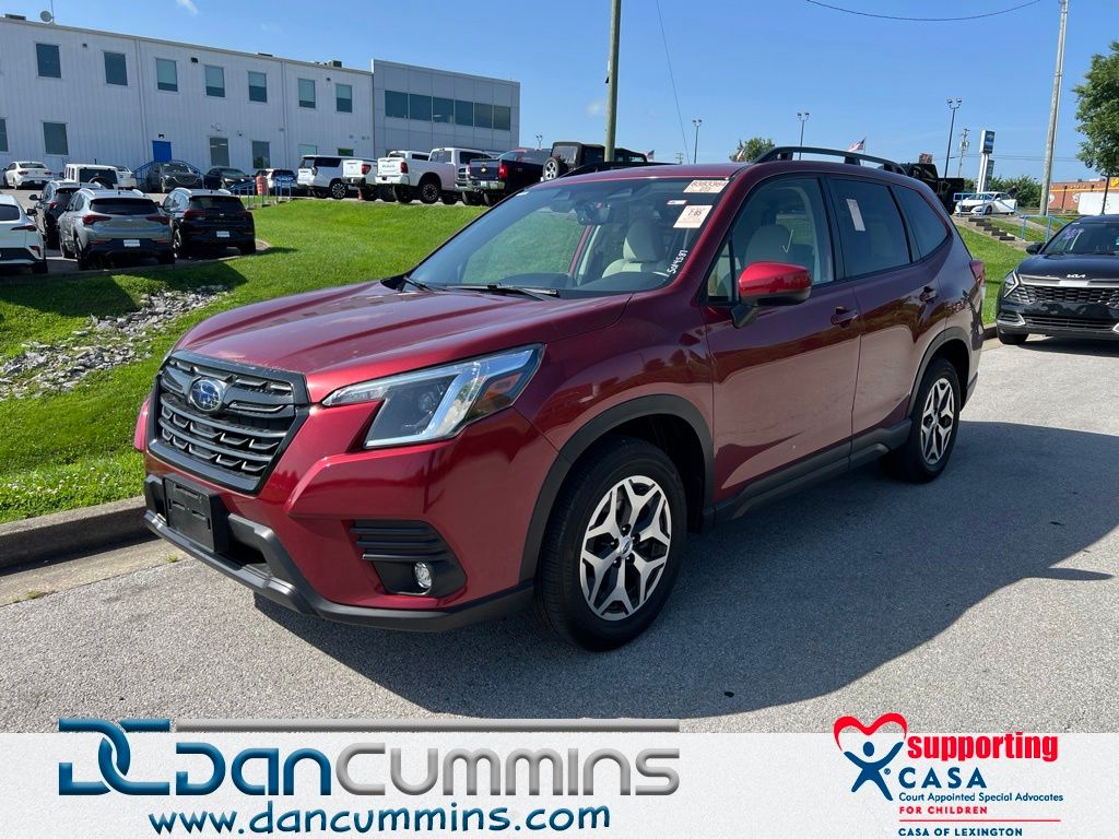 Crimson Red Pearl 2024 Subaru Forester SUV / Crossover All-Wheel Drive Continuously Variable Transmission