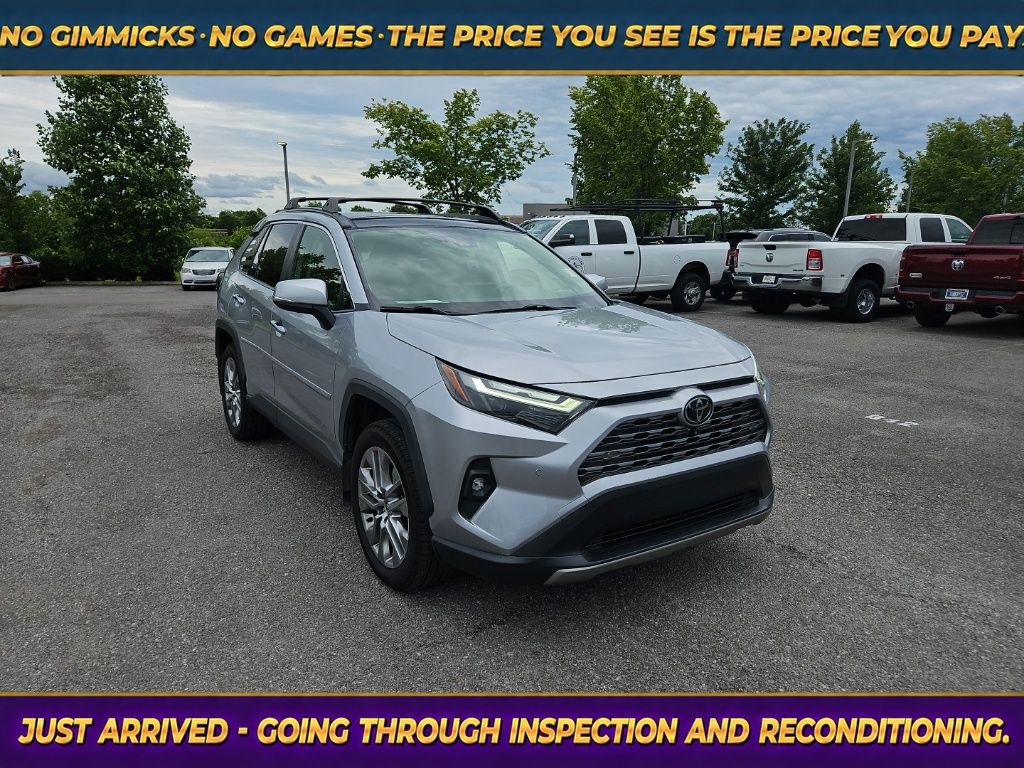 Silver Sky Metallic 2023 Toyota RAV4 SUV / Crossover All-Wheel Drive 8-Speed Automatic