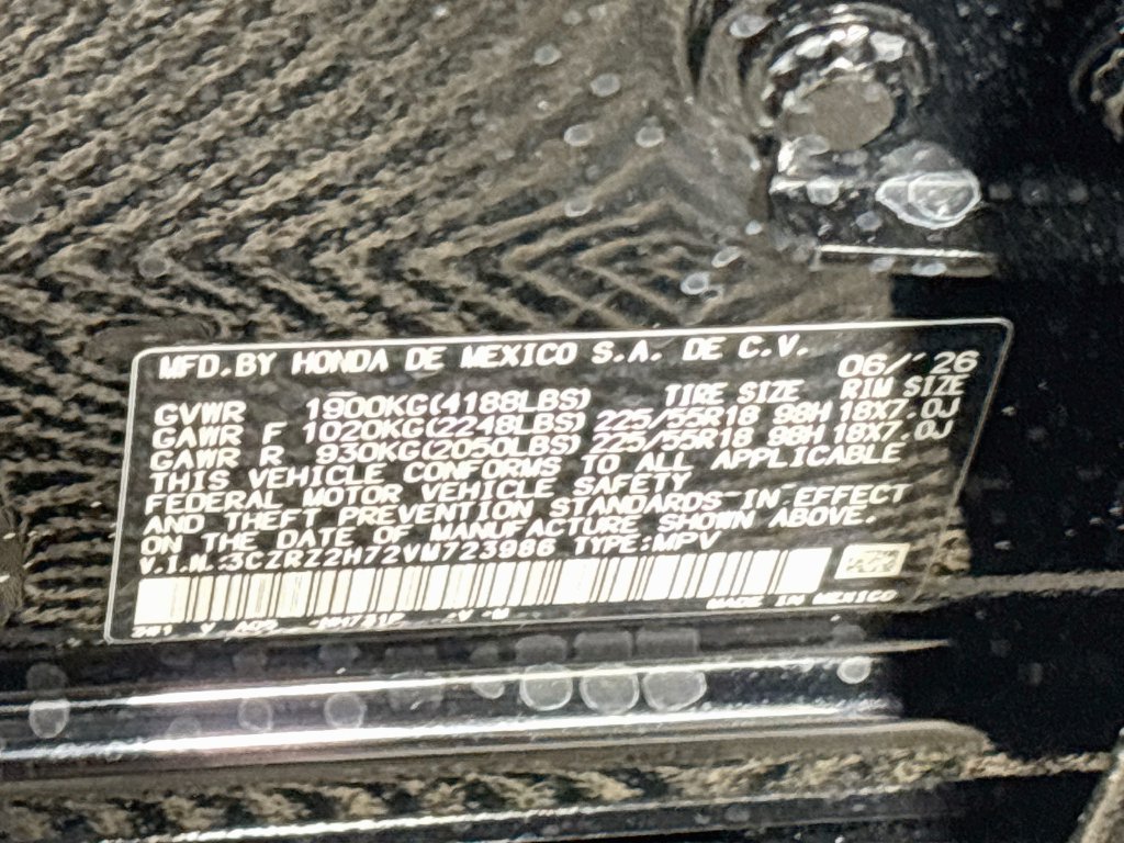 2027 Honda HR-V EX-L