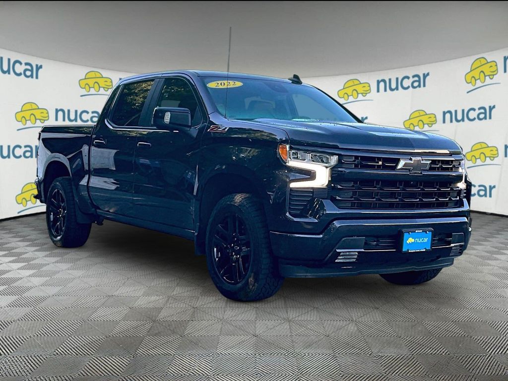 Dark Ash Metallic 2022 Chevrolet Silverado 1500 Pickup Truck Four-Wheel Drive Automatic