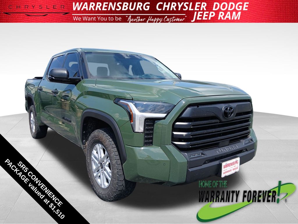 Army Green 2023 Toyota Tundra Pickup Truck Four-Wheel Drive Automatic