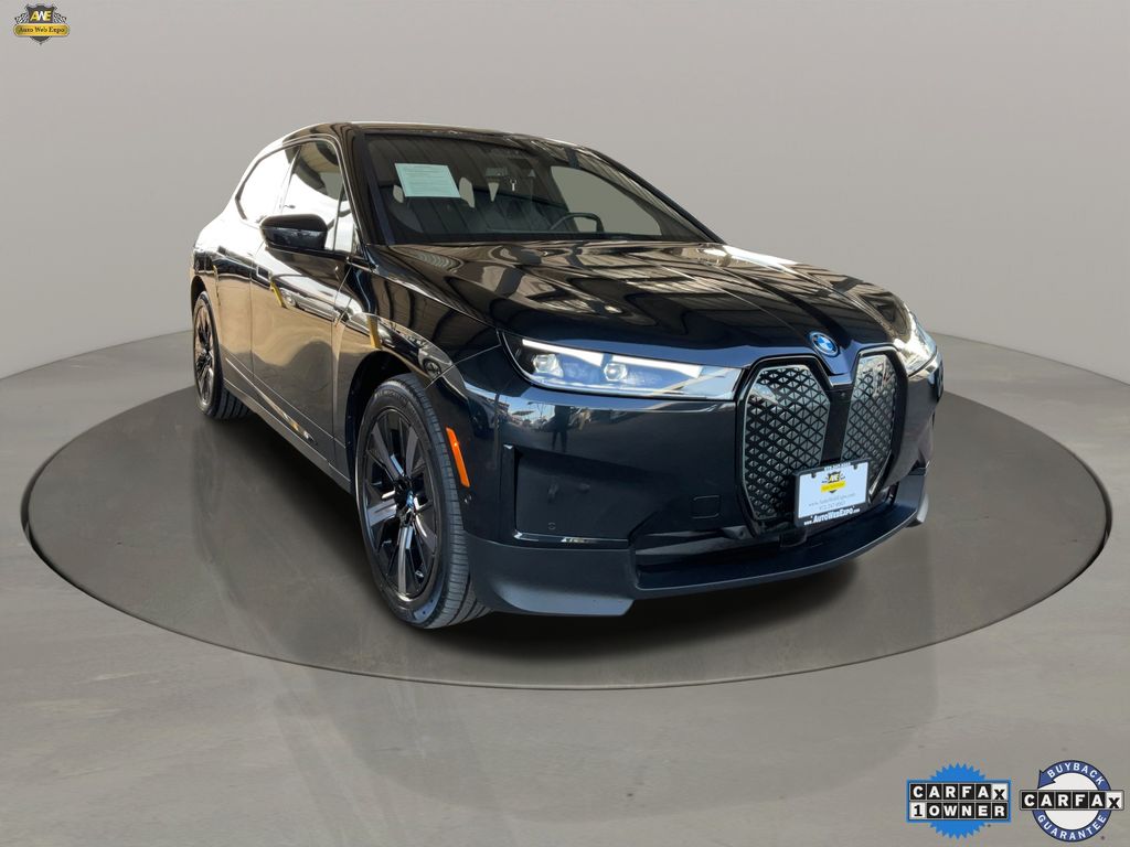 Black Sapphire Metallic 2024 BMW iX xDrive50 AWD SUV / Crossover All-Wheel Drive Automatic