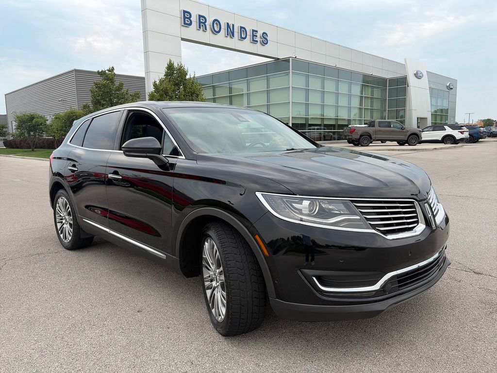 Black 2017 Lincoln MKX SUV / Crossover All-Wheel Drive 6-Speed Automatic