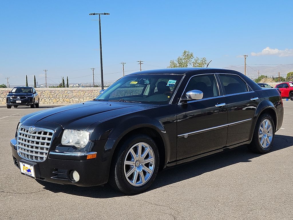 Brilliant Black Crystal Pearlcoat 2008 Chrysler 300 Sedan Rear-Wheel Drive 5-Speed Automatic