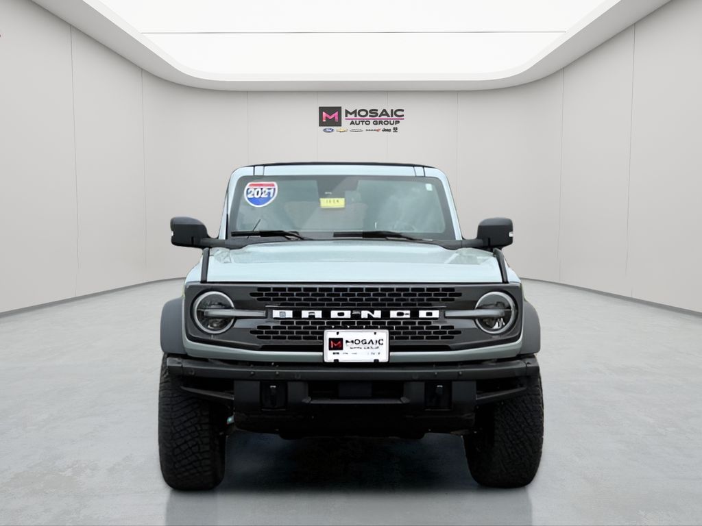 Used 2021 Ford Bronco 4-Door Badlands with VIN 1FMEE5DH3MLA85856 for sale in Zumbrota, Minnesota