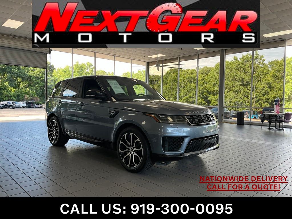 Gray 2018 Land Rover Range Rover Sport SUV / Crossover All-Wheel Drive 8-Speed Automatic