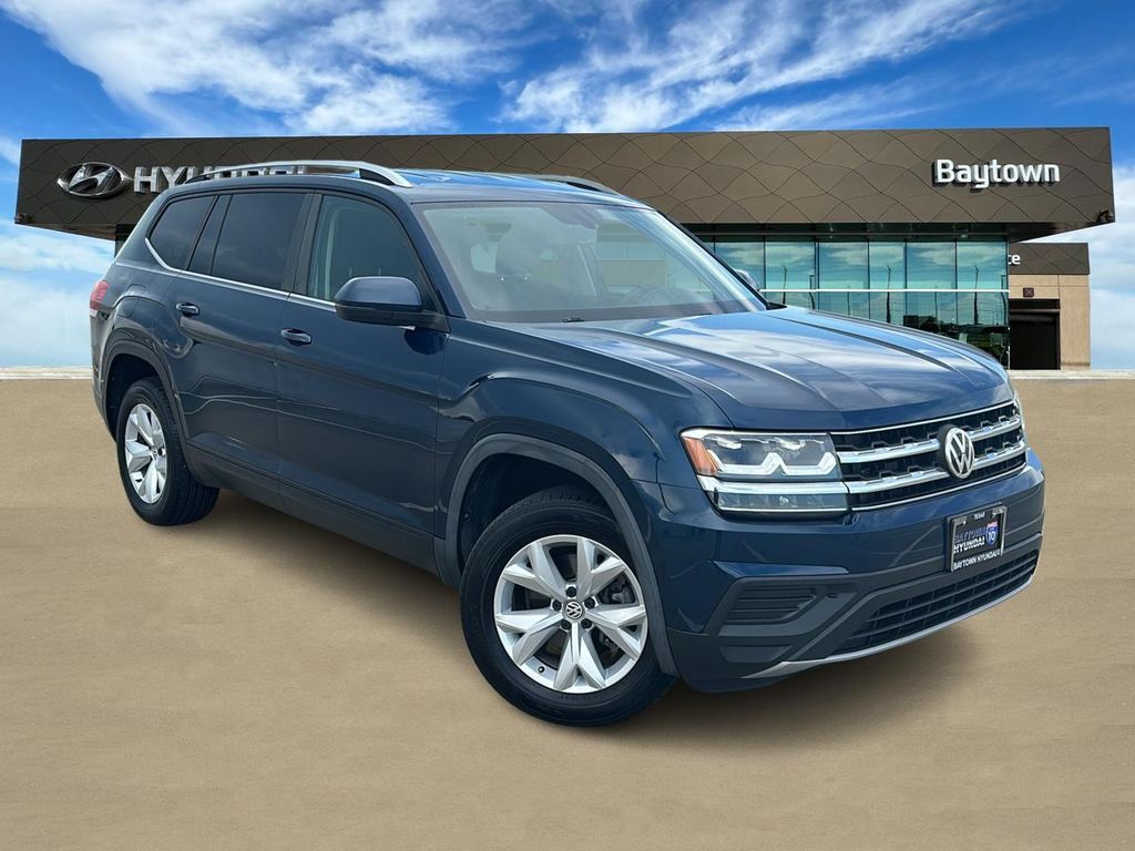 2019 Volkswagen Atlas 2.0T S Blue at Community Honda