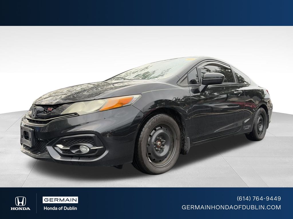 Crystal Black Pearl 2015 Honda Civic Coupe Coupe Front-Wheel Drive 6-Speed Manual