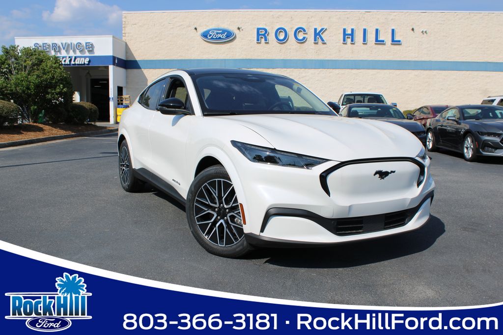 White Metallic 2026 Ford Mustang Mach-E SUV / Crossover All-Wheel Drive Automatic