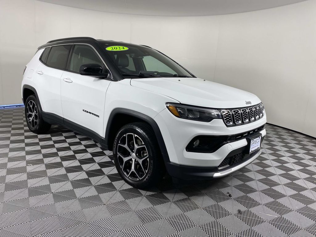 2024 Jeep Compass Limited Bright White Clearcoat - Grieco Acura - Image 1
