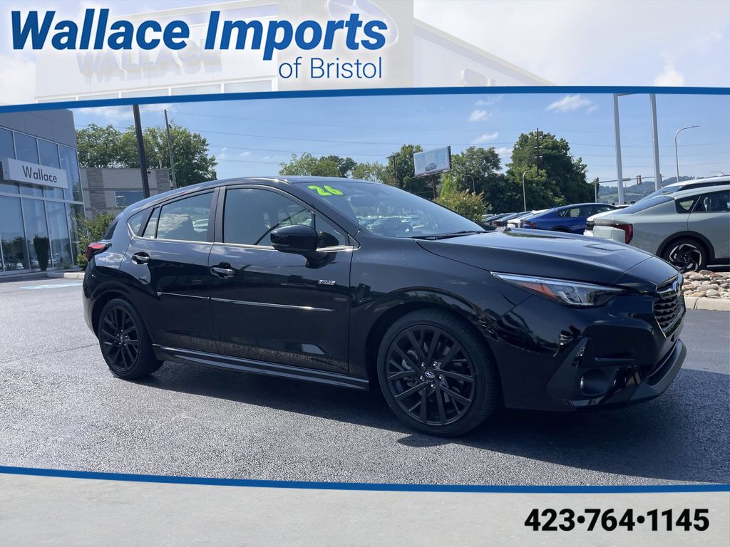Crystal Black Silica 2026 Subaru Impreza Wagon All-Wheel Drive Continuously Variable Transmission