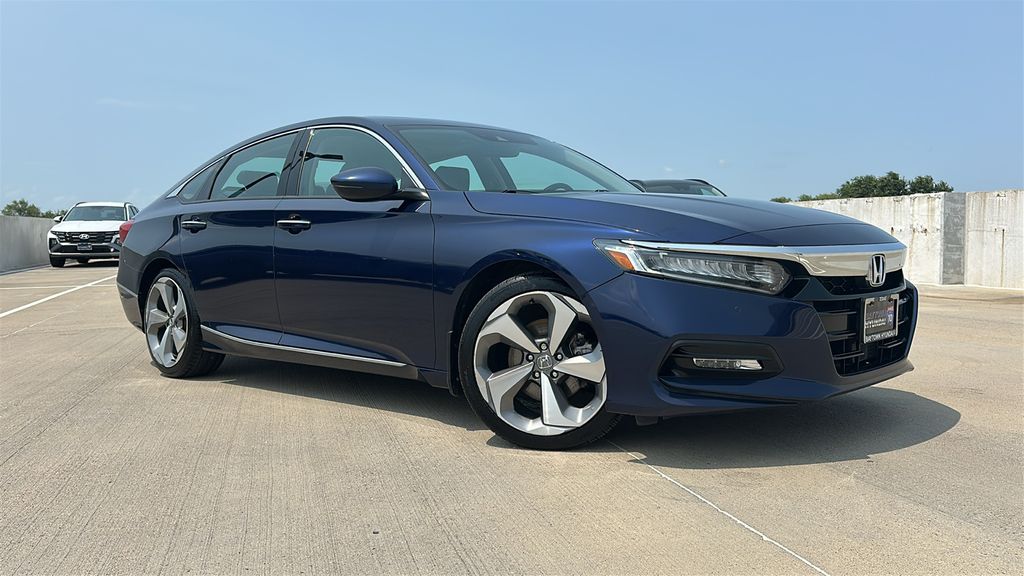 2018 Honda Accord Touring Blue at DeMontrond Mazda