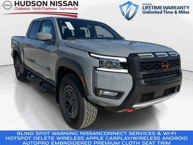 2025 Boulder Gray Pearl Nissan Frontier PRO-4X Truck