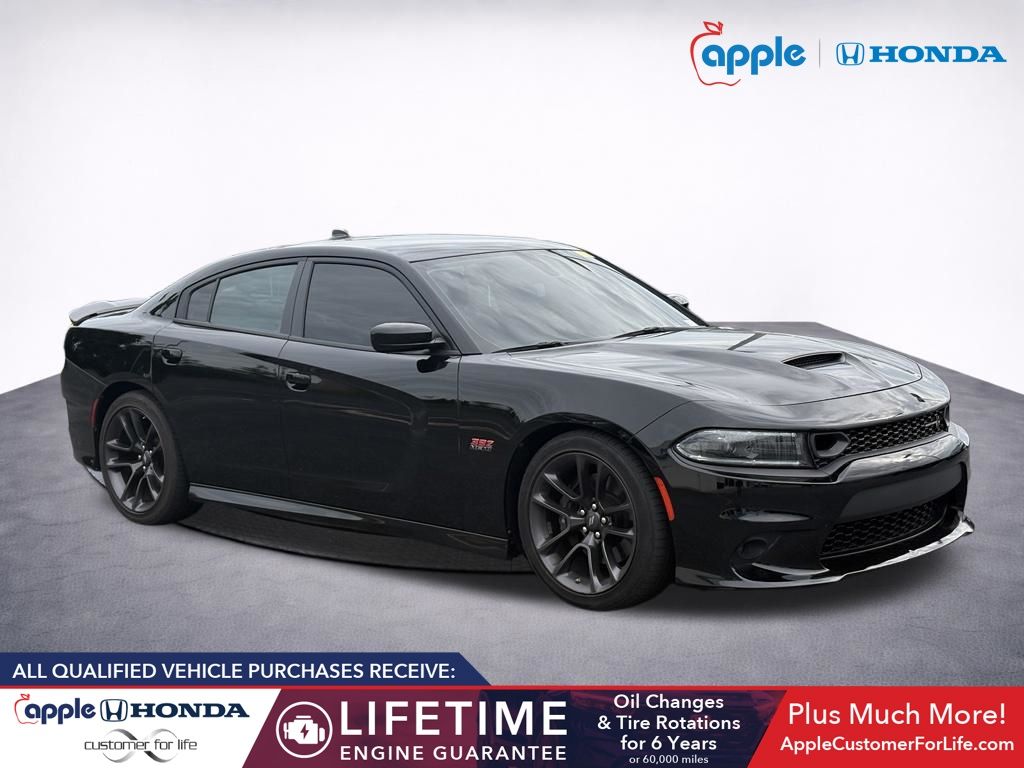 Pitch Black Clearcoat 2022 Dodge Charger Sedan Rear-Wheel Drive 8-Speed Automatic