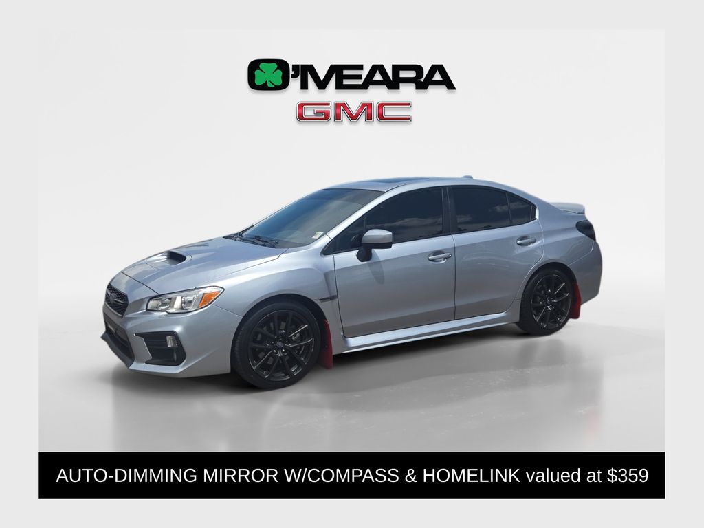 Ice Silver Metallic 2020 Subaru WRX Premium AWD Sedan All-Wheel Drive 6-Speed Manual