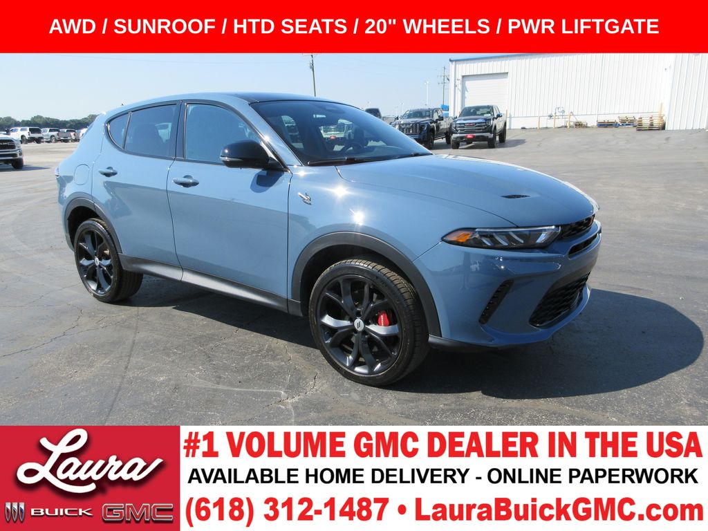 Blue Steele 2024 Dodge Hornet SUV / Crossover All-Wheel Drive 9-Speed Automatic