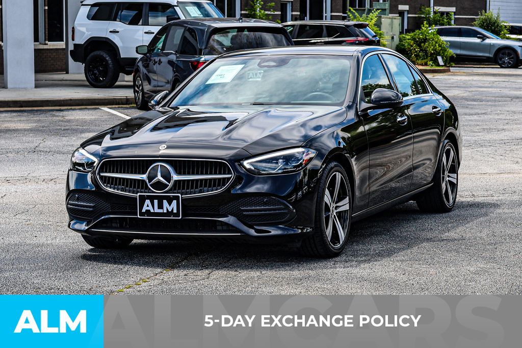 Used 2025 Black Mercedes-Benz C 300 image 3