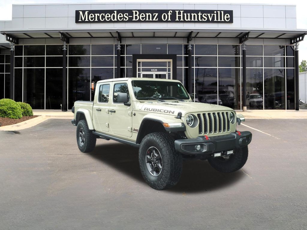 Brown (Limited Edition Gobi Clearcoat) 2022 Jeep Gladiator Pickup Truck Four-Wheel Drive 8-Speed Automatic
