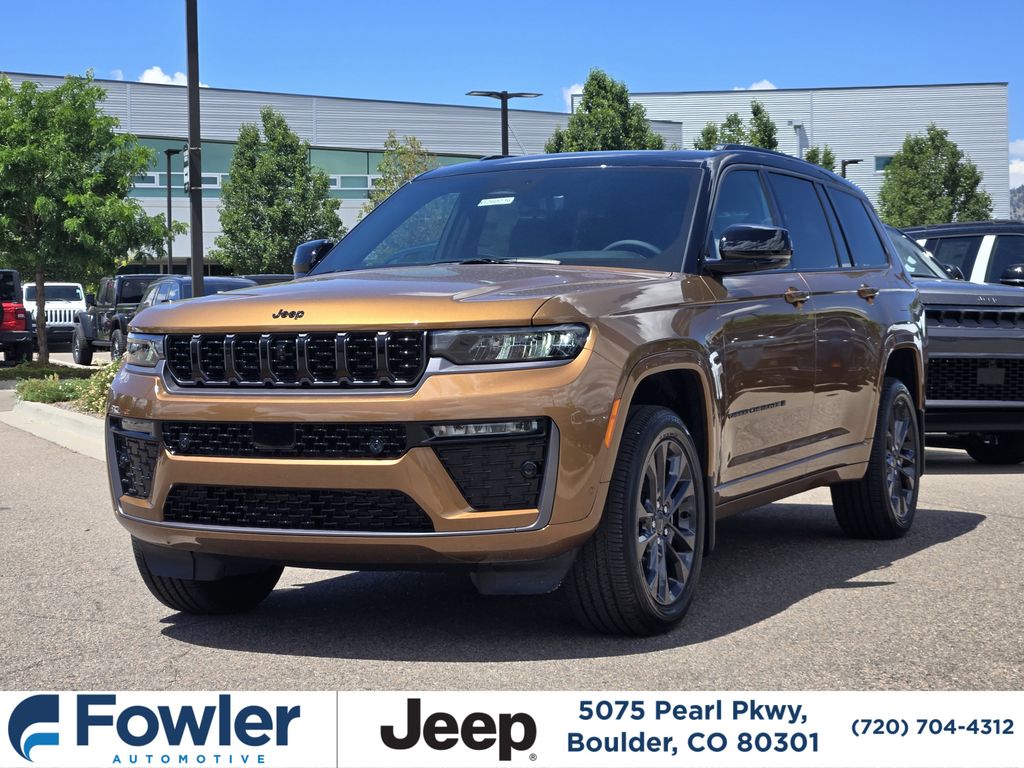 Red (Copper Shino Metallic Clearcoat) 2026 Jeep Grand Cherokee L SUV / Crossover Four-Wheel Drive 8-Speed Automatic