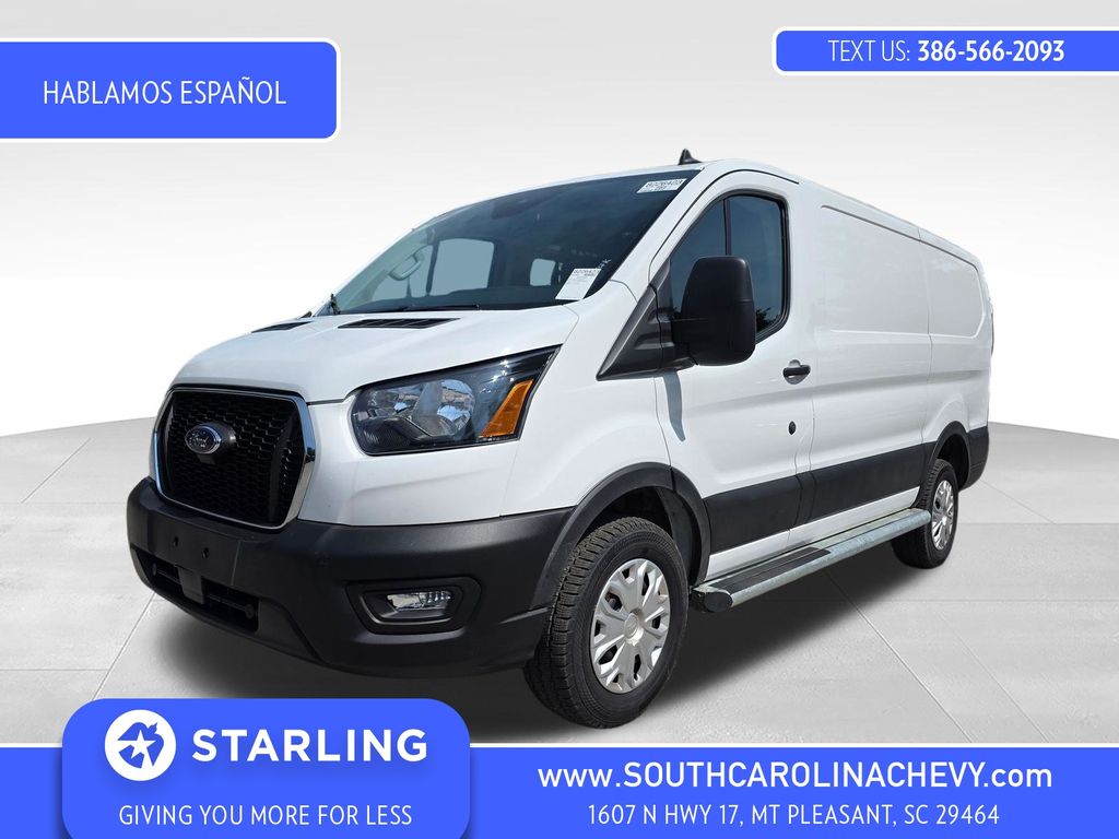 Oxford White 2025 Ford Transit Cargo Van Rear-Wheel Drive