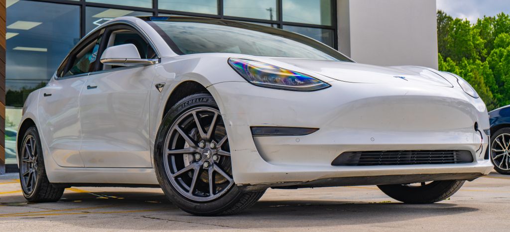 2020 Tesla Model 3 Standard Range Plus White at Genesis of Spring
