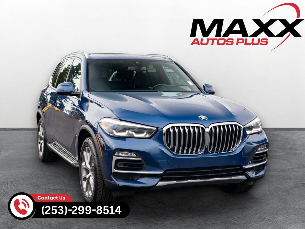 Phytonic Blue Metallic 2019 BMW X5 SUV / Crossover All-Wheel Drive 8-Speed Automatic