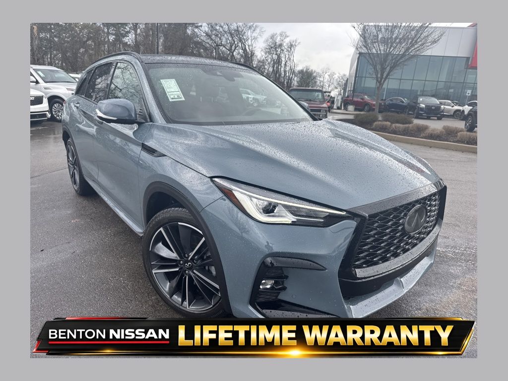 Slate Gray 2025 INFINITI QX50 Sport AWD SUV / Crossover All-Wheel Drive Continuously Variable Transmission