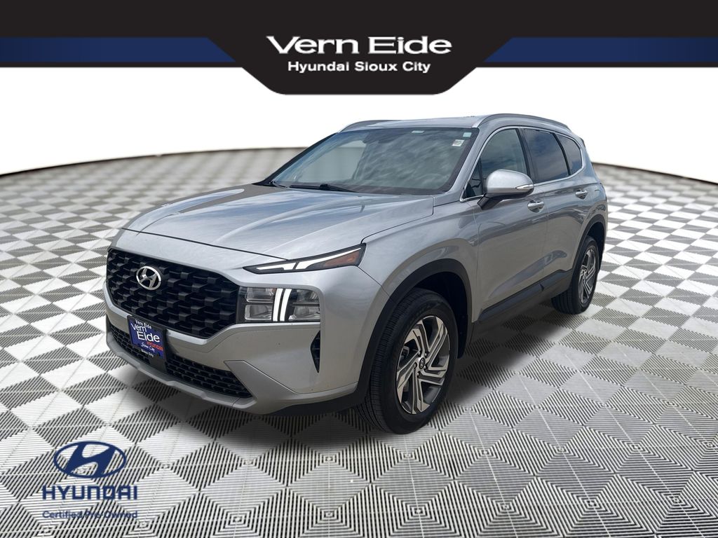 Shimmering Silver Pearl 2023 Hyundai Santa Fe SEL AWD SUV / Crossover All-Wheel Drive 8-Speed Automatic