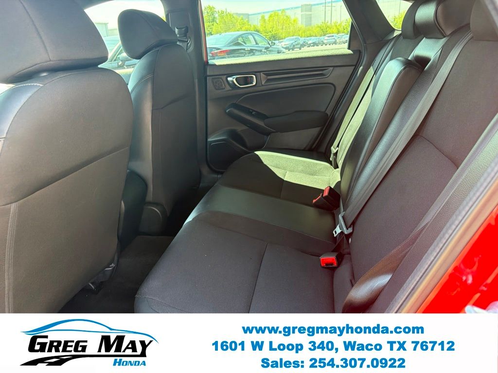 2025 Honda Civic Sport Red at Greg May Honda