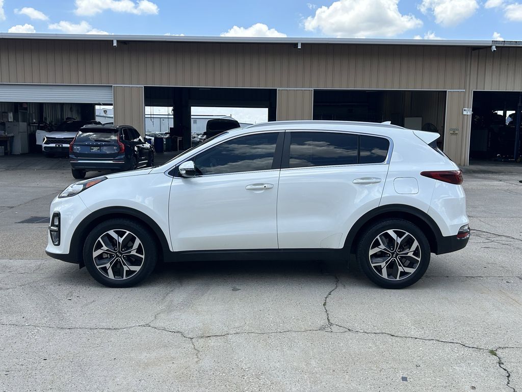 2021 Kia Sportage EX White at DeMontrond Automotive Group
