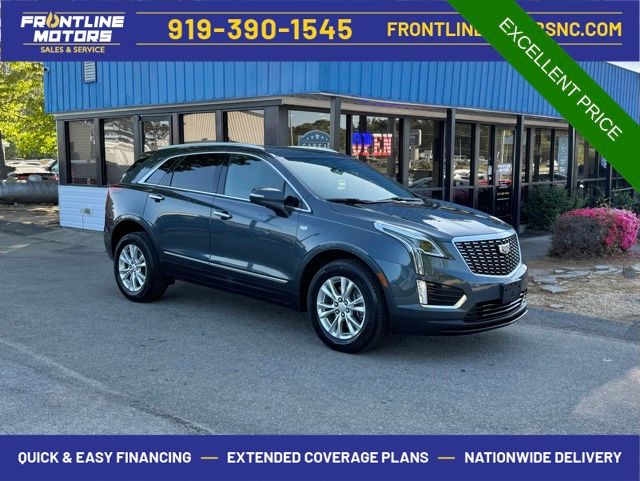 Shadow Metallic 2020 Cadillac XT5 SUV / Crossover Four-Wheel Drive 9-Speed Automatic