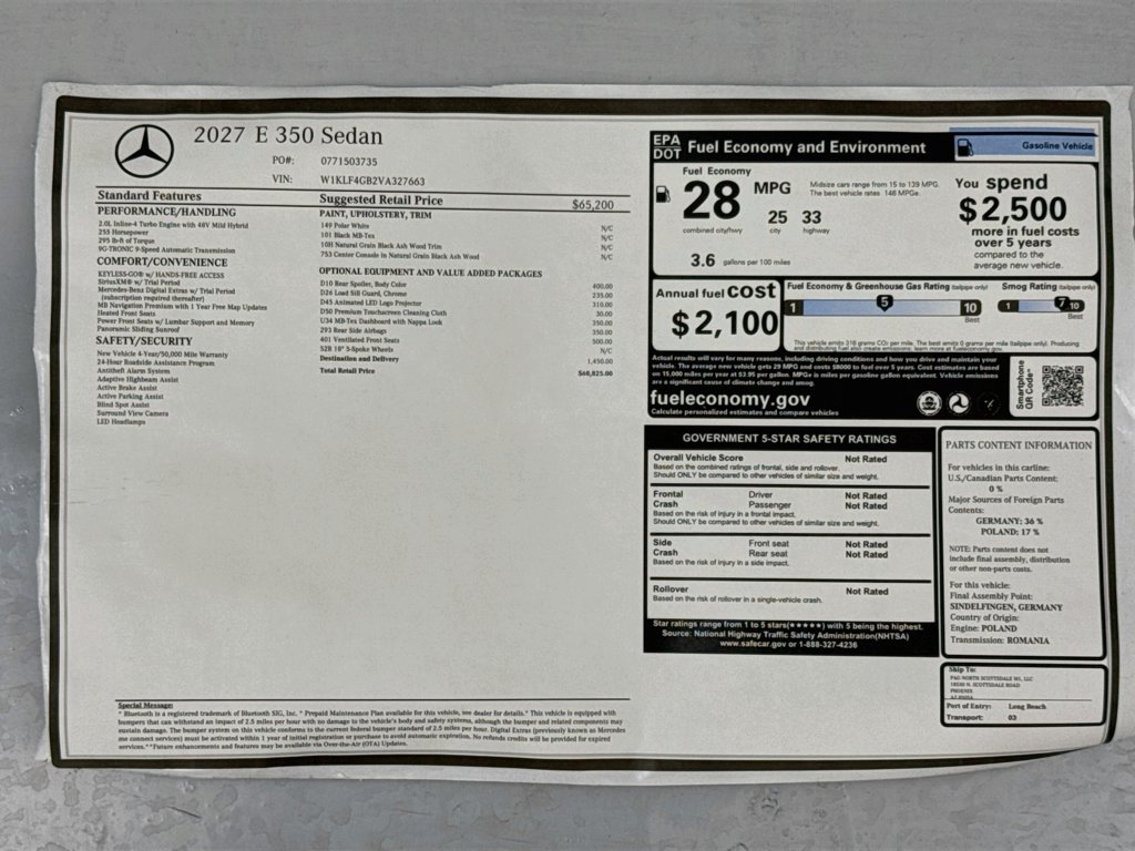 Thumbnail: 2027 Mercedes-Benz E-Class - 9