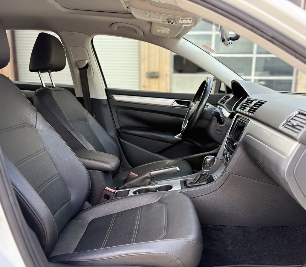 2019 Volkswagen Passat 2.0T Wolfsburg White at Joe Myers Mazda Kia