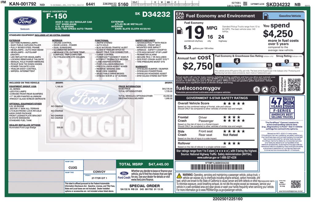 2025 Ford F-150 XL