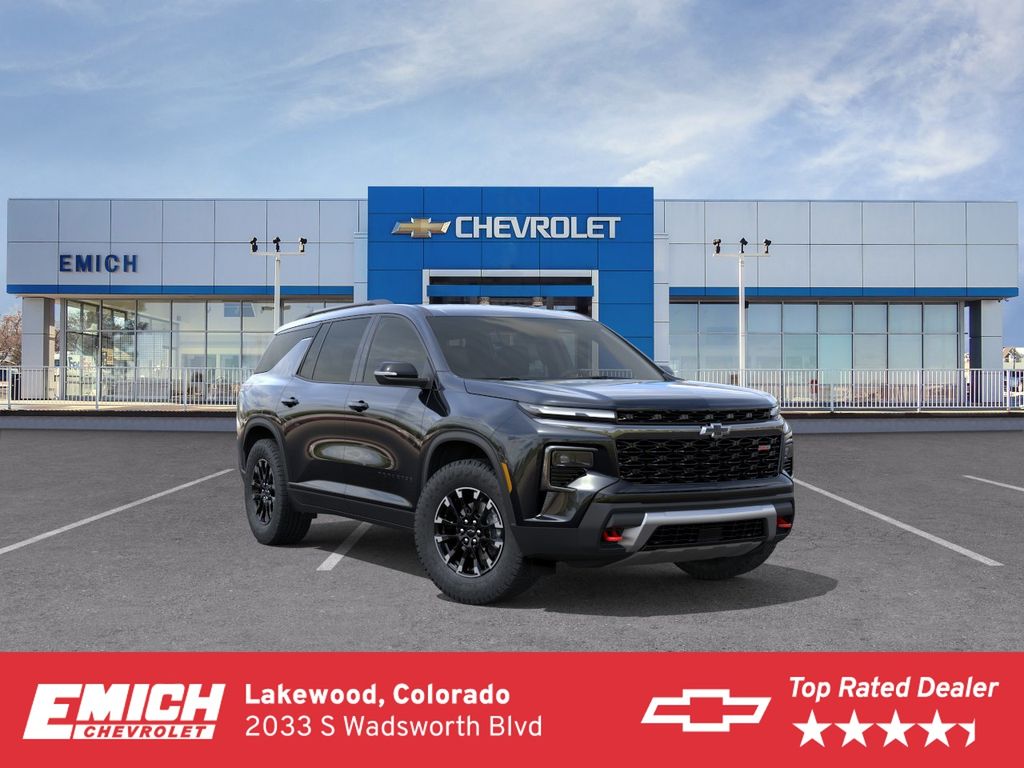 Black 2026 Chevrolet Traverse SUV / Crossover Four-Wheel Drive 8-Speed Automatic