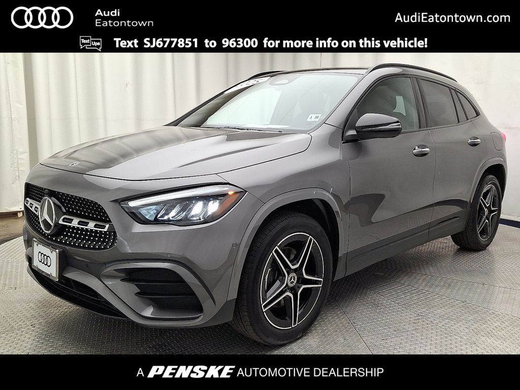 Gray (Mountain Grey Metallic) 2025 Mercedes-Benz GLA SUV / Crossover All-Wheel Drive 8-Speed Dual Clutch