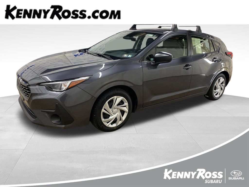 Magnetite Gray Metallic 2024 Subaru Impreza Wagon All-Wheel Drive Continuously Variable Transmission
