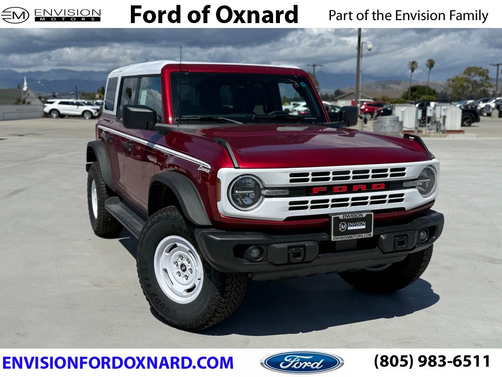 Ruby Red 2026 Ford Bronco Heritage Edition 4-Door 4WD SUV / Crossover Four-Wheel Drive Automatic