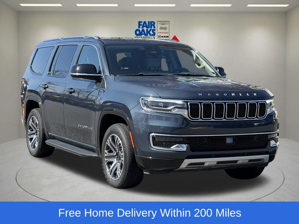 River Rock 2024 Jeep Wagoneer Series II 4WD SUV / Crossover Four-Wheel Drive 8-Speed Automatic