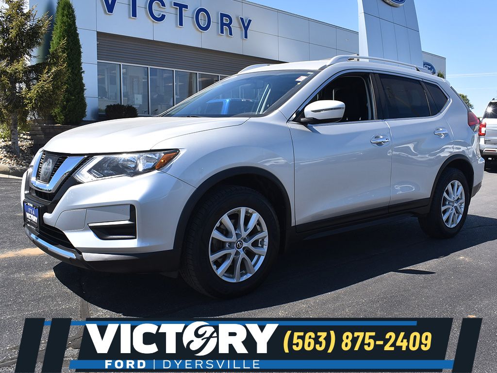 Brilliant Silver 2017 Nissan Rogue SUV / Crossover All-Wheel Drive Continuously Variable Transmission