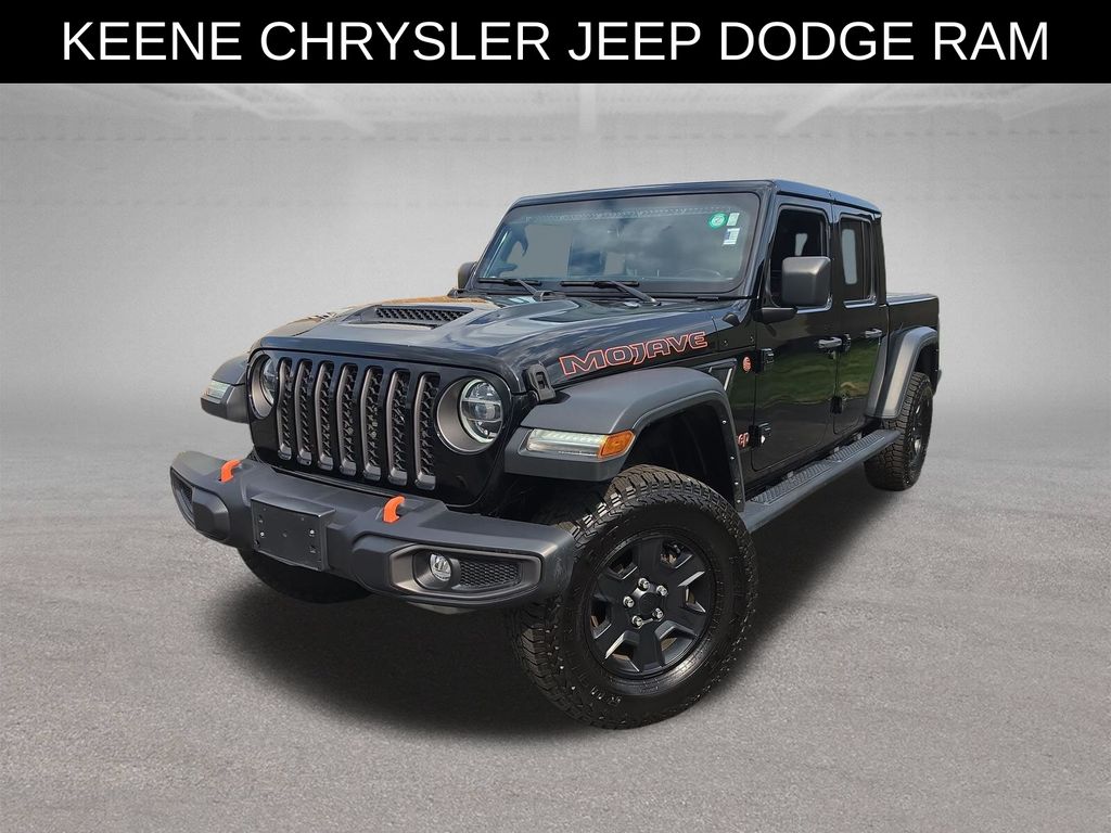 Black Clearcoat 2021 Jeep Gladiator Pickup Truck Four-Wheel Drive 8-Speed Automatic