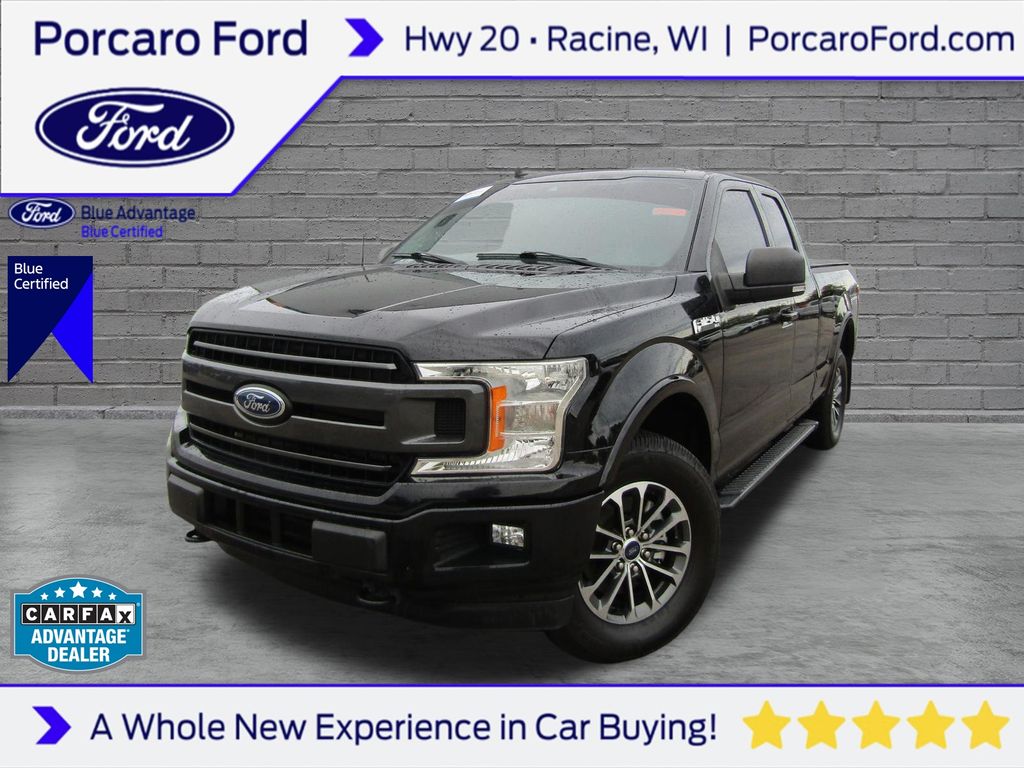 Agate Black Metallic 2020 Ford F-150 Pickup Truck Four-Wheel Drive Automatic