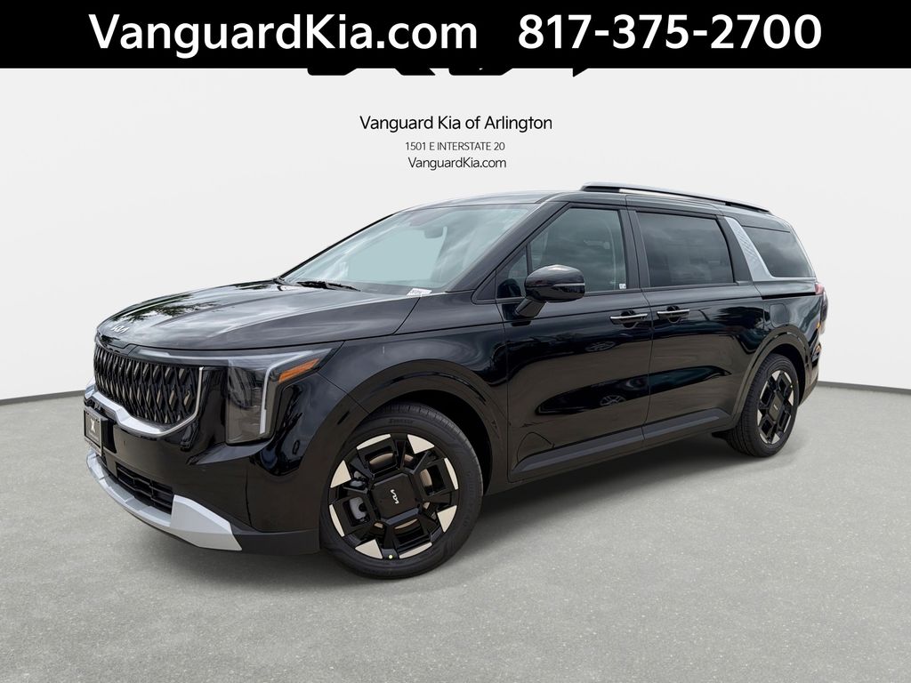 Aurora Black Pearl 2026 Kia Carnival Minivan Front-Wheel Drive 8-Speed Automatic