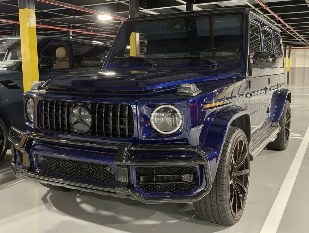 Sea Blue 2020 Mercedes-Benz G-Class SUV / Crossover All-Wheel Drive 9-Speed Automatic