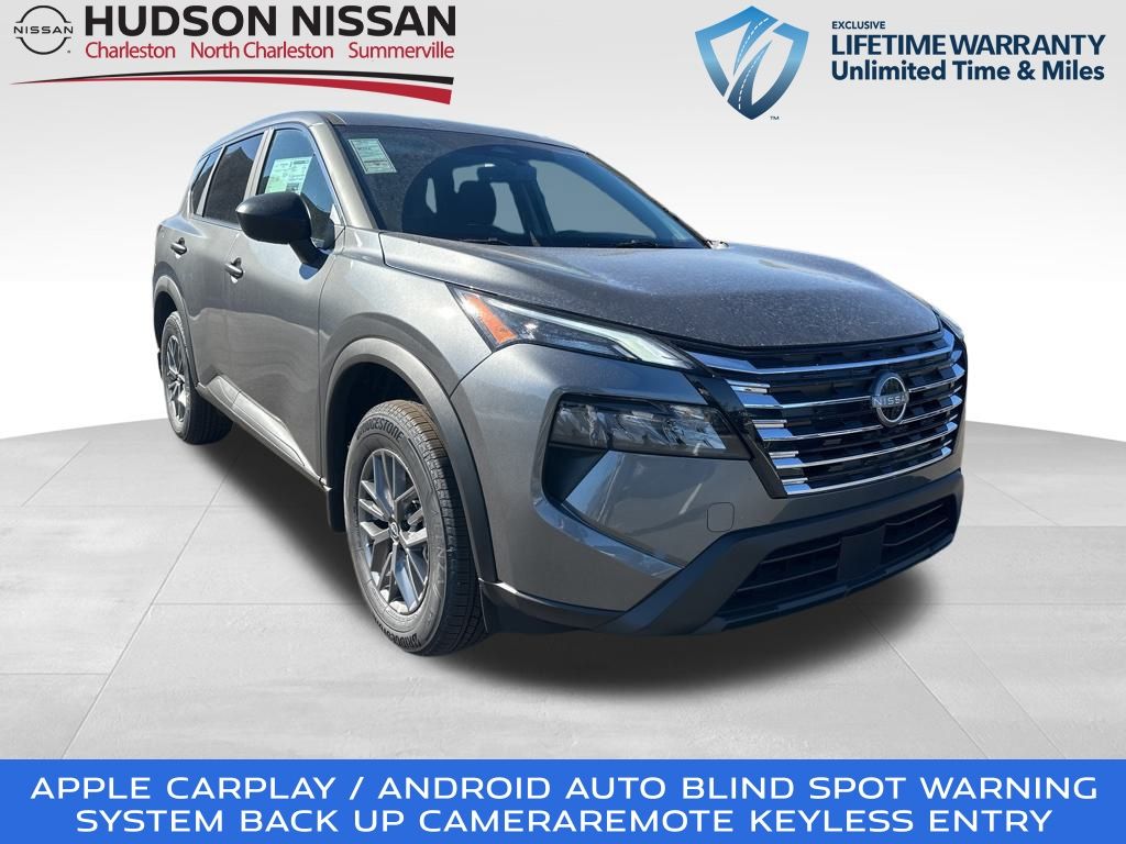 2025 Gun Metallic Nissan Rogue S FWD SUV